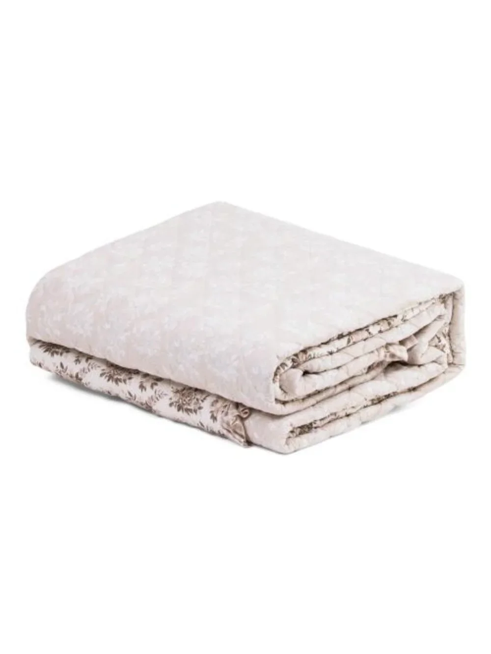 RACHEL ZOE Floral Quilt Set With Ruffle